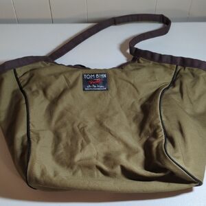 TOM BIHN Large Original Shop Bag in Olive Cotton